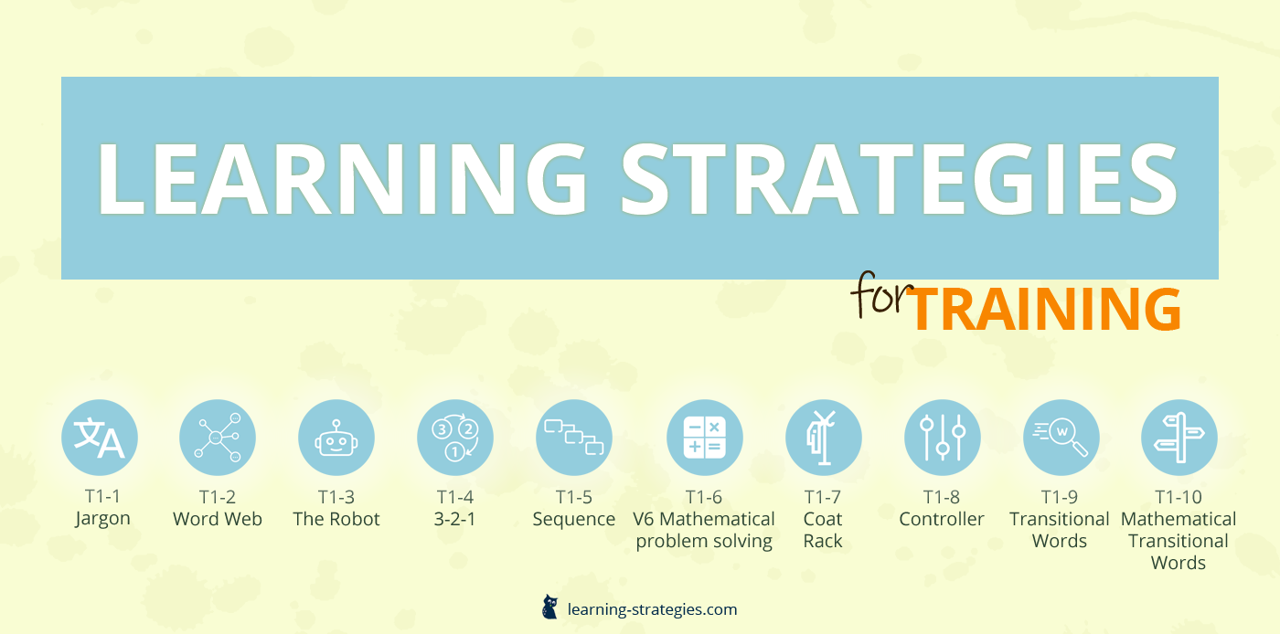 Learning Strategies for Training