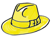 Seks Hatter - Yellow